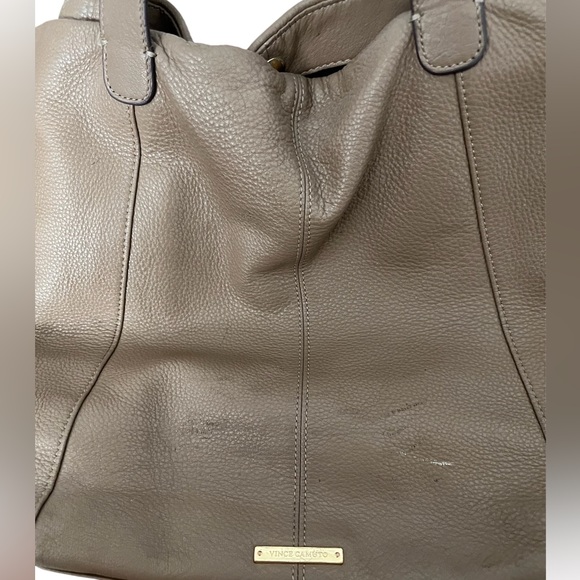 Vince Camuto Leather Fringe Tote - Picture 4 of 5